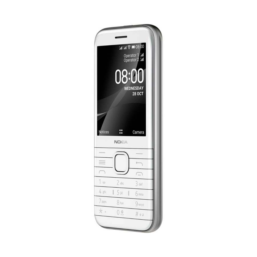 Nokia 8000 4G Dual SIM Opal/White